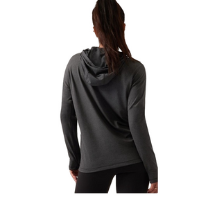 ATHLETA Uptempo Pullover Hooded Workout Black  Size Medium